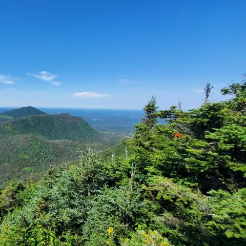 Randonnée en gaspésie
