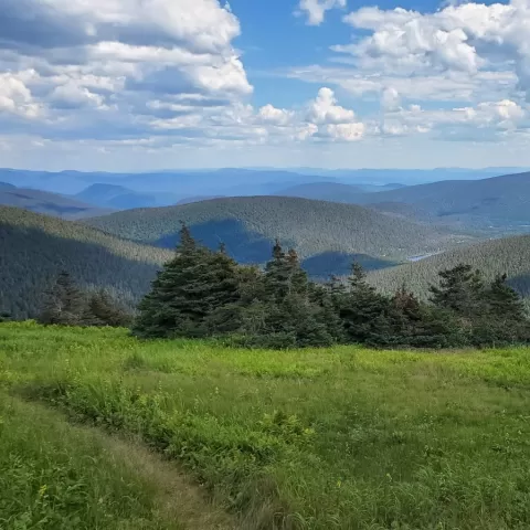 Randonnée en gaspésie